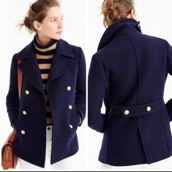 J. Crew Majesty Pea Coat - Picture 2 of 15